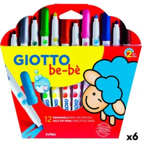 Set of Felt Tip Pens Giotto BE-BÉ Multicolour (6 Units) by Giotto, Fineliners - Ref: S8433939, Price: 41,89 €, Discount: %