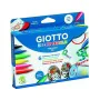 Set of Felt Tip Pens Giotto Decor Textile Multicolour (6 Units) by Giotto, Fineliners - Ref: S8433942, Price: 25,23 €, Discou...