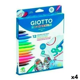 Marker-Set Giotto Decor Textile Bunt (4 Stück) von Giotto, Fineliner - Ref: S8433943, Preis: 31,24 €, Rabatt: %