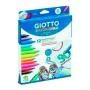 Set of Felt Tip Pens Giotto Decor Textile Multicolour (4 Units) by Giotto, Fineliners - Ref: S8433943, Price: 32,61 €, Discou...