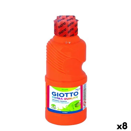 Témpera Giotto Fluo Naranja 250 ml (8 Unidades) de Giotto, Pinturas - Ref: S8433945, Precio: 32,03 €, Descuento: %