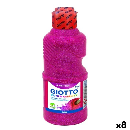 Tempera Giotto Glitter Magenta 250 ml (8 Units) by Giotto, Paints - Ref: S8433947, Price: 32,03 €, Discount: %