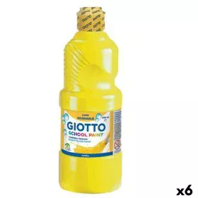 Gouache Giotto School Jaune 500 ml Lavable (6 Unités) de Giotto, Peintures - Réf : S8433951, Prix : 22,36 €, Remise : %