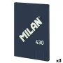 Caderno Milan 430 Azul A4 48 Folhas 21 x 29,7 cm (3 Unidades) de Milan, Cadernos de argolas - Ref: S8434003, Preço: 7,94 €, D...