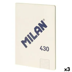 Libreta Milan 430 Beige A4 48 Hojas 21 x 29,7 cm (3 Unidades) de Milan, Cuadernos de anillas - Ref: S8434004, Precio: 7,94 €,...