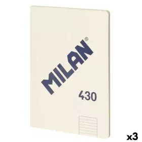 Caderno Milan 430 Bege A4 48 Folhas 21 x 29,7 cm (3 Unidades) de Milan, Cadernos de argolas - Ref: S8434004, Preço: 7,94 €, D...