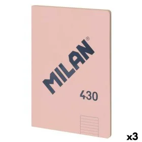 Agenda Milan 430 Rosa A4 48 Fogli 21 x 29,7 cm (3 Unità) di Milan, Blocchi spiralati - Rif: S8434006, Prezzo: 7,94 €, Sconto: %