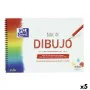 Bloc de dibujo Oxford Blanco A4+ 20 Hojas (5 Unidades) de Oxford, Papel de dibujo - Ref: S8434063, Precio: 16,59 €, Descuento: %