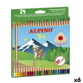 Lápices de colores Alpino Tri Multicolor (6 Unidades) de Alpino, Materiales de dibujo - Ref: S8434098, Precio: 35,30 €, Descu...