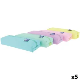 Estuche Escolar Oxford Live & Go Multicolor 22 x 7 x 3,5 cm (5 Unidades) de Oxford, Estuches - Ref: S8434113, Precio: 36,37 €...