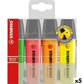 Fluorescent Marker Set Stabilo Boss Multicolour (5 Units) by Stabilo, Highlighters - Ref: S8434302, Price: 24,47 €, Discount: %