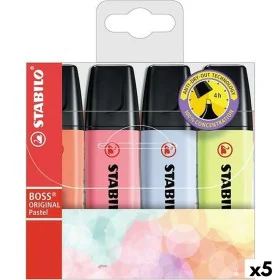 Fluorescent Marker Set Stabilo Boss Multicolour (5 Units) by Stabilo, Highlighters - Ref: S8434306, Price: 22,97 €, Discount: %