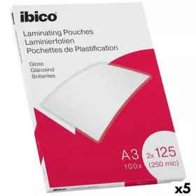 Láminas para Plastificar Ibico A3 Brillo 0,25 mm (5 Unidades) de Ibico, Fundas para plastificar - Ref: S8434325, Precio: 99,9...