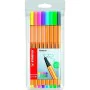 Ensemble de Marqueurs Stabilo Point 88 Multicouleur (10 Unités) de Stabilo, Stylos feutre - Réf : S8434580, Prix : 51,79 €, R...