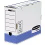 Caixa de Arquivo Fellowes Azul Branco A4 100 mm (10 Unidades) de Fellowes, Classificadores e arrumação de arquivos - Ref: S84...