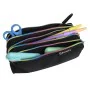 Triple Carry-all Exacompta Rainbow Black 22,5 x 8 x 10 cm by Exacompta, Pencil cases - Ref: S8434854, Price: 7,32 €, Discount: %