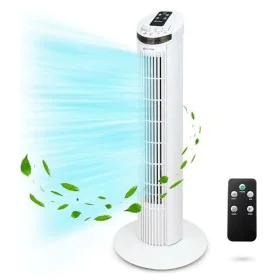 Ventilador Torre Grunkel Blanco Negro 55 W de Grunkel, Ventiladores de torre - Ref: S8434863, Precio: 31,47 €, Descuento: %