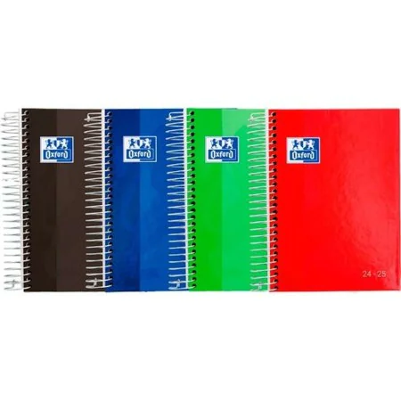 Diary Oxford OXFORD AGENDA ESCOLAR SCHOOL ESPIRAL 8º DP T/EXTRADURA C/SURTIDOS 2024-2025 CASTELLANO 1/8 12 x 18 cm 2024-2025 ...