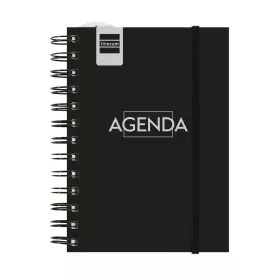 Agenda Finocam Noir 1/8 12 x 16,4 cm 2024-2025 de Finocam, Agendas civils & carnets de RDV - Réf : S8435000, Prix : 11,57 €, ...