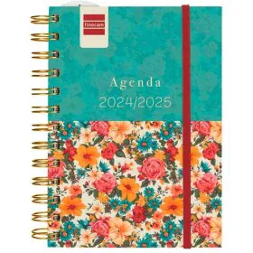 Agenda Finocam 8º SVH Garden Vert Multicouleur 1/8 12 x 16,4 cm 2024-2025 de Finocam, Agendas civils & carnets de RDV - Réf :...