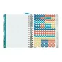 Agenda Finocam Tropic Multicolore Quarto 15,5 x 21,2 cm 2024-2025 Insegnante di Finocam, Diari per appuntamenti e agende - Ri...