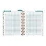 Agenda Finocam Flowers Multicolore Quarto 15,5 x 21,2 cm 2024-2025 Insegnante di Finocam, Diari per appuntamenti e agende - R...