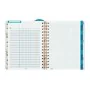 Agenda Finocam Flowers Multicolore Quarto 15,5 x 21,2 cm 2024-2025 Insegnante di Finocam, Diari per appuntamenti e agende - R...