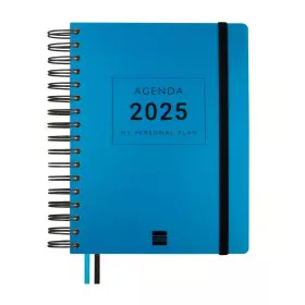 Agenda Finocam Tempus Azul Cuarto 15,5 x 21,7 cm 2024-2025 de Finocam, Agendas y calendarios - Ref: S8435026, Precio: 17,94 €...