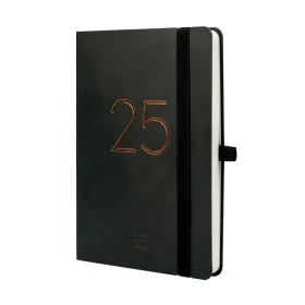 Agenda Finocam Capri Nero 11,8 x 16,8 cm 2024-2025 di Finocam, Diari per appuntamenti e agende - Rif: S8435032, Prezzo: 12,46...