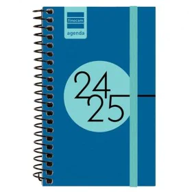 Agenda Finocam Bleu de Colbat 7,9 x 12,7 cm 2024-2025 de Finocam, Agendas civils & carnets de RDV - Réf : S8435068, Prix : 6,...