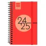 Diary Finocam SVH Red 7,9 x 12,7 cm 2024-2025 by Finocam, Appointment Books & Planners - Ref: S8435069, Price: 6,22 €, Discou...