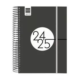 Agenda Finocam Negro 15,5 x 21,2 cm 2024-2025 de Finocam, Agendas y calendarios - Ref: S8435075, Precio: 15,40 €, Descuento: %