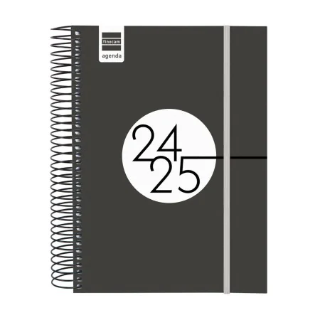 Agenda Finocam Preto 15,5 x 21,2 cm 2024-2025 de Finocam, Agendas e calendários - Ref: S8435075, Preço: 15,40 €, Desconto: %