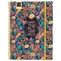 Agenda Finocam TIGER Multicolore Quarto 15,5 x 21,2 cm 2024-2025 Floreale di Finocam, Diari per appuntamenti e agende - Rif: ...