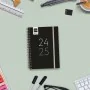 Diary Finocam Black 1/8 12 x 16,4 cm 2024-2025 by Finocam, Appointment Books & Planners - Ref: S8435085, Price: 6,64 €, Disco...