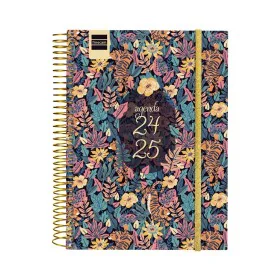 Agenda Finocam Tiger Multicolor Quarto 15,5 x 21,2 cm 2024-2025 de Finocam, Agendas e calendários - Ref: S8435088, Preço: 11,...