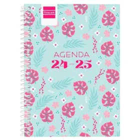 Agenda Finocam SELVA Bleu Rose 1/8 12 x 16,4 cm 2024-2025 de Finocam, Agendas civils & carnets de RDV - Réf : S8435114, Prix ...