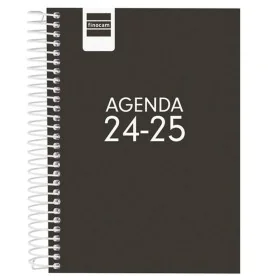 Agenda Finocam COOL Negro 1/8 12 x 16,4 cm 2024-2025 de Finocam, Agendas y calendarios - Ref: S8435116, Precio: 7,83 €, Descu...