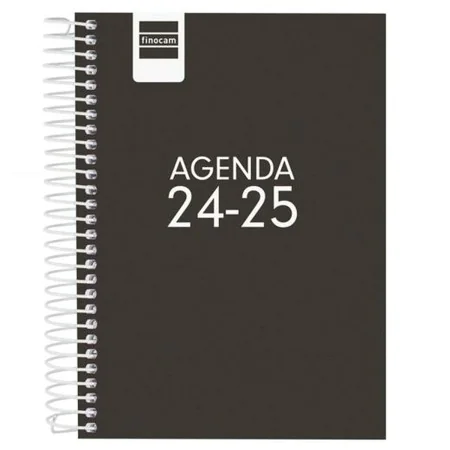 Agenda Finocam COOL Nero 1/8 12 x 16,4 cm 2024-2025 di Finocam, Diari per appuntamenti e agende - Rif: S8435116, Prezzo: 7,04...