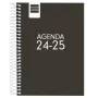 Agenda Finocam COOL Noir 1/8 12 x 16,4 cm 2024-2025 de Finocam, Agendas civils & carnets de RDV - Réf : S8435116, Prix : 7,04...