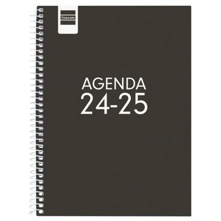 Agenda Finocam COOL Negro Cuarto 15,5 x 21,2 cm 2024-2025 de Finocam, Agendas y calendarios - Ref: S8435120, Precio: 6,47 €, ...