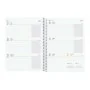 Agenda Finocam COOL Noir quarto 15,5 x 21,2 cm 2024-2025 de Finocam, Agendas civils & carnets de RDV - Réf : S8435120, Prix :...