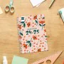 Agenda Finocam COOL Multicouleur quarto 15,5 x 21,2 cm 2024-2025 Floral de Finocam, Agendas civils & carnets de RDV - Réf : S...