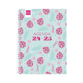 Agenda Finocam COOL Multicouleur quarto 15,5 x 21,2 cm Jungle 2024-2025 de Finocam, Agendas civils & carnets de RDV - Réf : S...