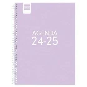 Agenda Finocam Cool Lilás Quarto 15,5 x 21,2 cm 2024-2025 de Finocam, Agendas e calendários - Ref: S8435123, Preço: 6,47 €, D...