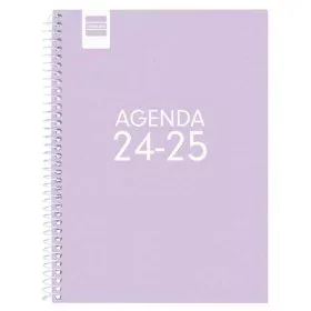 Agenda Finocam Cool Lilás Quarto 15,5 x 21,2 cm 2024-2025 de Finocam, Agendas e calendários - Ref: S8435123, Preço: 6,47 €, D...