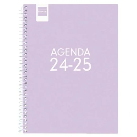 Agenda Finocam Cool Lilla Quarto 15,5 x 21,2 cm 2024-2025 di Finocam, Diari per appuntamenti e agende - Rif: S8435123, Prezzo...