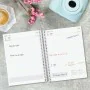 Agenda Finocam COOL Multicolore Quarto 15,5 x 21,2 cm 2024-2025 Floreale di Finocam, Diari per appuntamenti e agende - Rif: S...