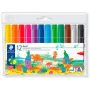 Set di Pennarelli Staedtler Noris Club Multicolore (10 Unità) di Staedtler, Penne a punta porosa - Rif: S8435190, Prezzo: 55,...