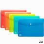 Document Folder Oxford Urban Multicolour A6 polypropylene Clasp 5 Pieces (50 Units) by Oxford, Sheet Protectors - Ref: S84353...